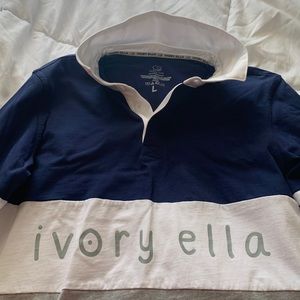 Ivory Ella long sleeve rugby shirt